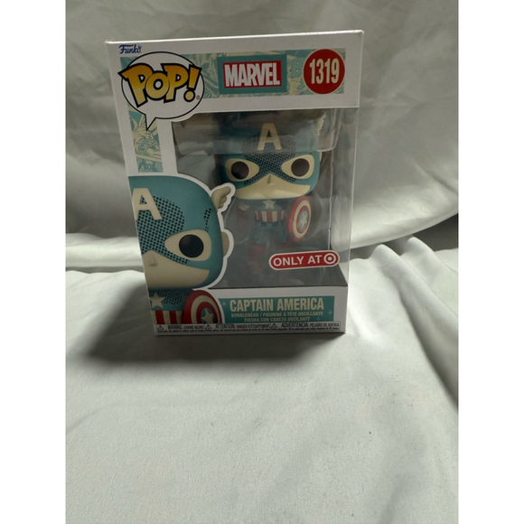 Funko Other - Funko Pop! Marvel Captain America Vinyl Figure #1319